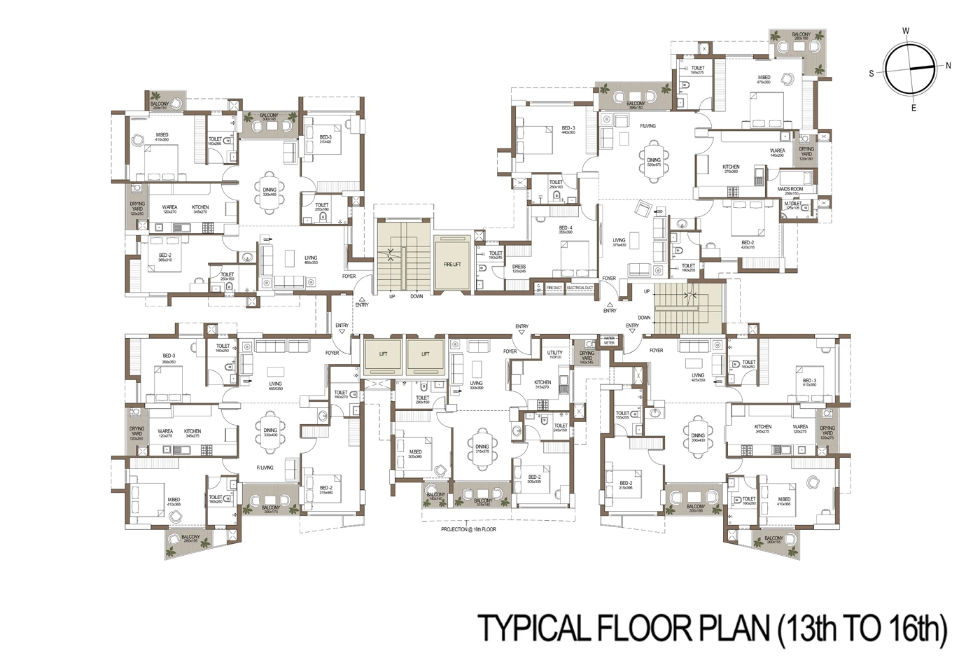 18th Floor Plan