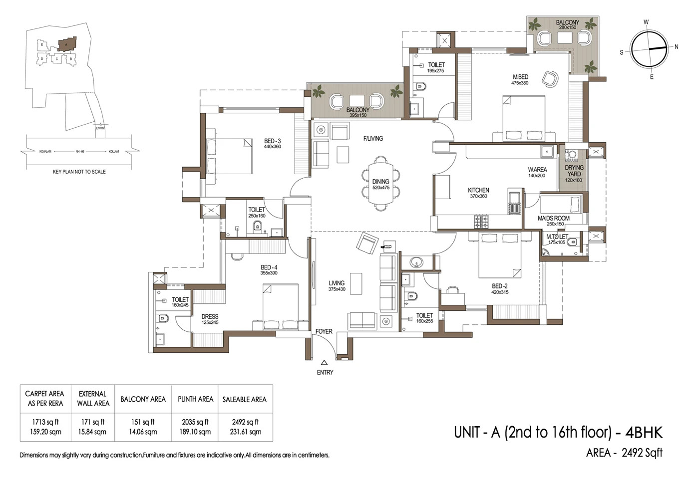 18th Floor Plan