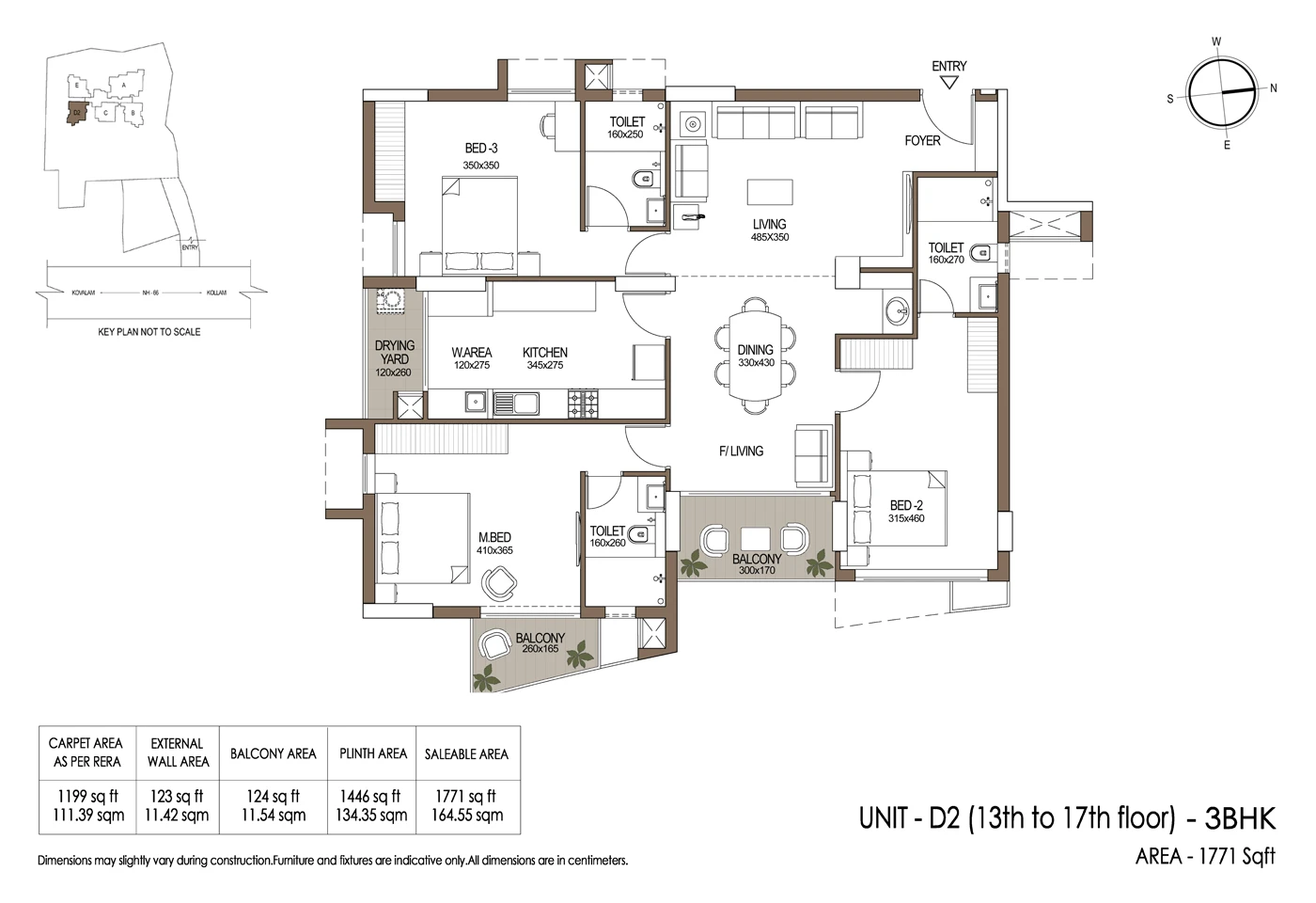 18th Floor Plan